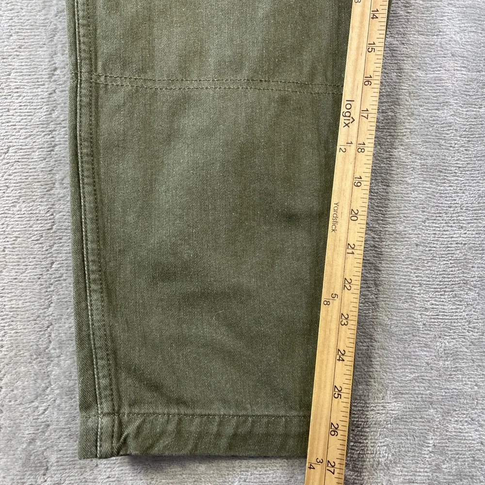 Banana Republic Surplus Cargo Pants Mens 36x30 Green Tapered Military Casual